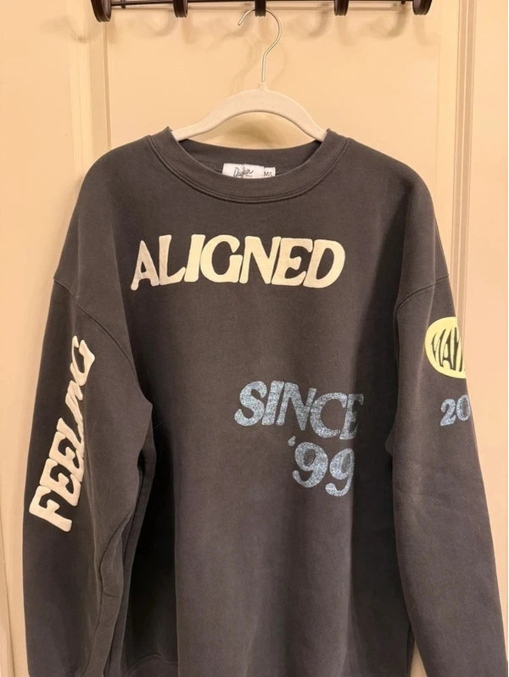 The Mayfair Group Alignment Tour 2025 Charcoal Sweatshirt M/L Joggers S/M Set